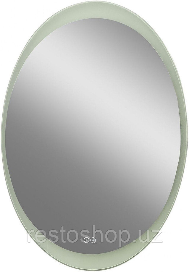 Зеркало Art&Max Ovale AM-Ova-600-1050-DS-F-H 60x105 см, с подсветкой и функцией антизапотевания - фото 1 - id-p112347851