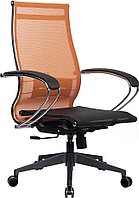 Кресло без основания Метта Комплект 9 черно-оранжевое