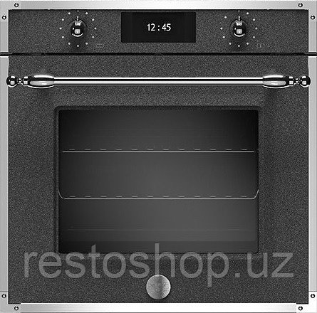 Духовой шкаф Bertazzoni F6011HERVPTND черный текстурный с хромированной фурнитурой - фото 1 - id-p112302109