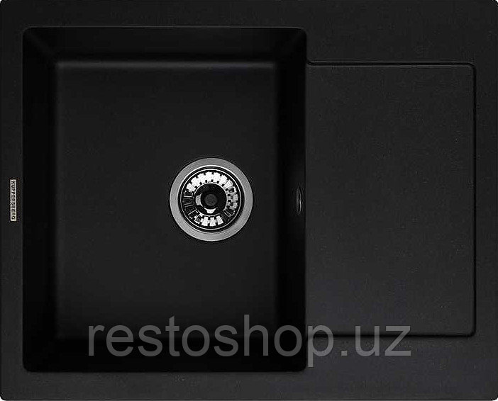 Мойка кухонная Kuppersberg Modena 1B1D черная - фото 1 - id-p112332051