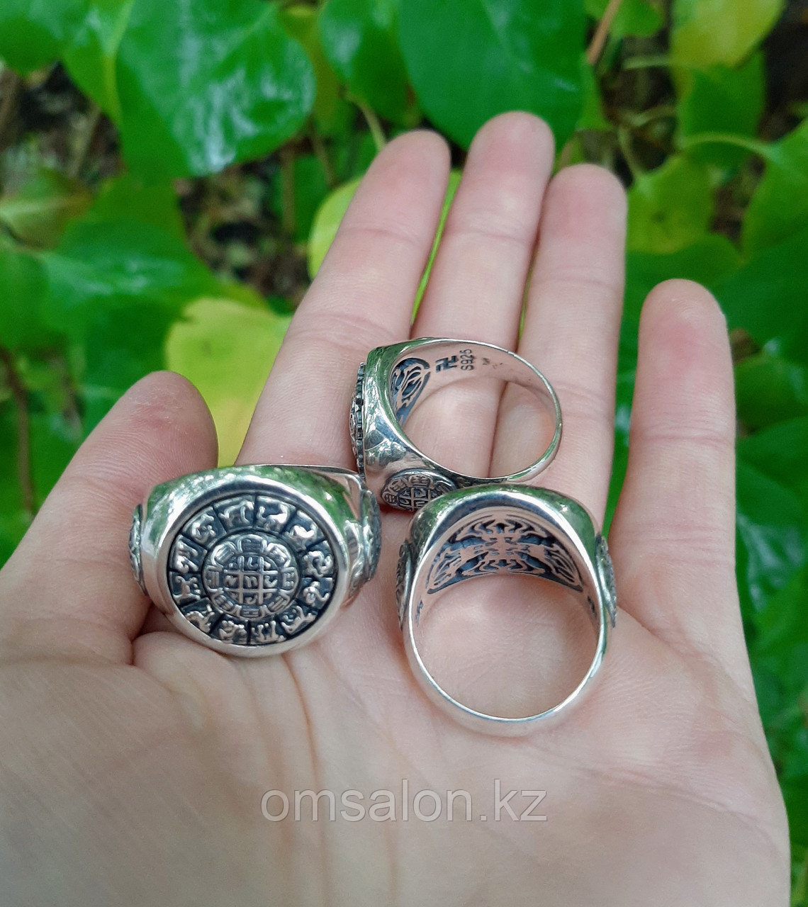 Перстень-оберег Сипахо из серебра - фото 1 - id-p112521969