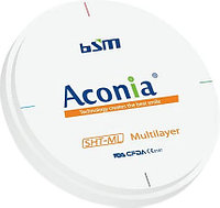 Диск диоксида циркония Chengdu Besmile Biotechnology Aconia, SHT ML, оттенок B4, 98x14