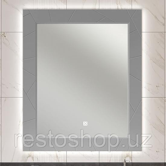 Зеркало OPADIRIS Луиджи 90 00-00000523, серый матовый - фото 1 - id-p112349013