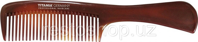Гребень Titania 1807/8 коричневый, 210 мм - фото 1 - id-p112309132