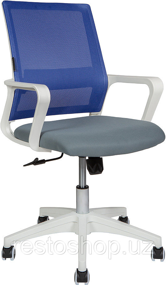 Кресло NORDEN Бит LB белый+синий+темно-серый - фото 1 - id-p112349832