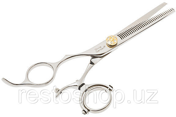 Ножницы парикмахерские филировочные Olivia Garden SwivelCut 635 для левшей - фото 1 - id-p112303050