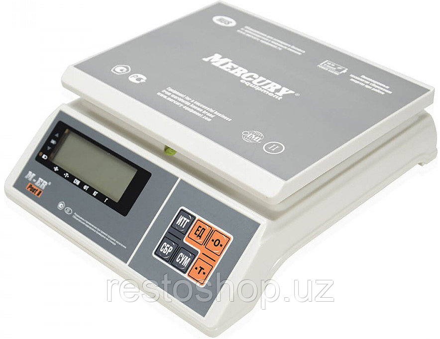 Весы настольные Mertech M-ER 326 AFU-15.1 Post II LED RS-232 - фото 1 - id-p112302068