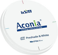 Диск диоксида циркония Chengdu Besmile Biotechnology Aconia, ST, оттенок A4, 98x16