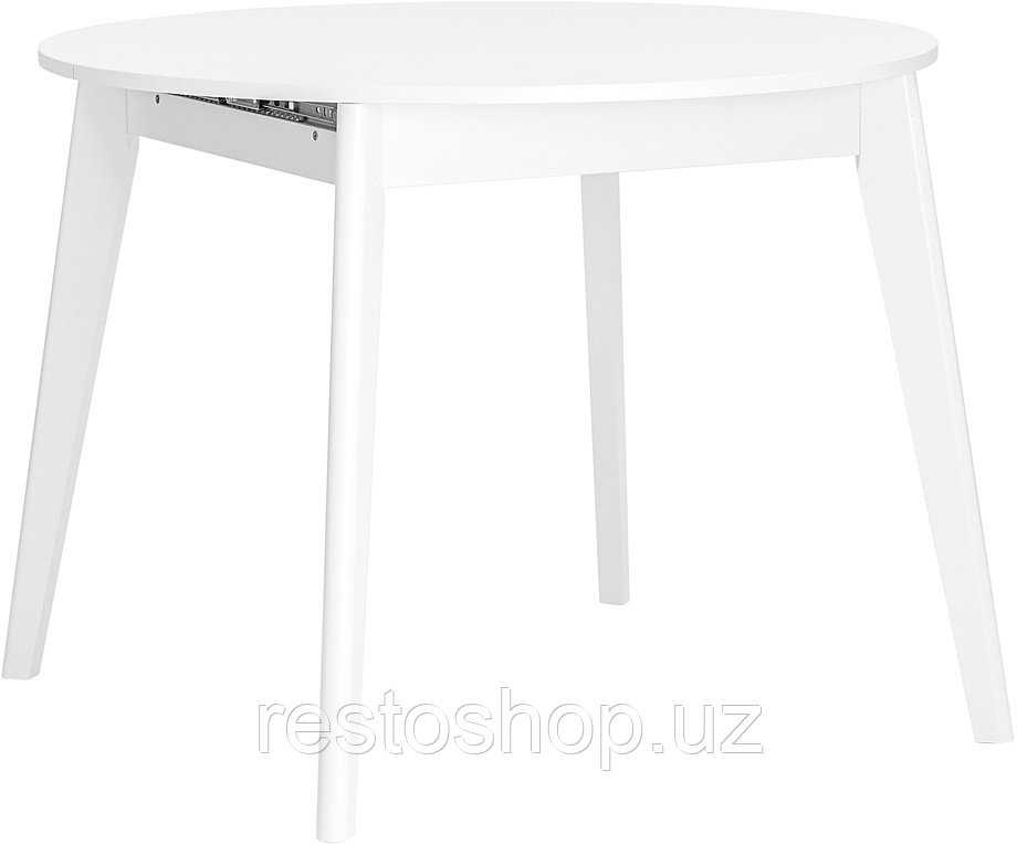 Стол Stool Group Rondo 100-135*100 раскладной белый - фото 1 - id-p112300211