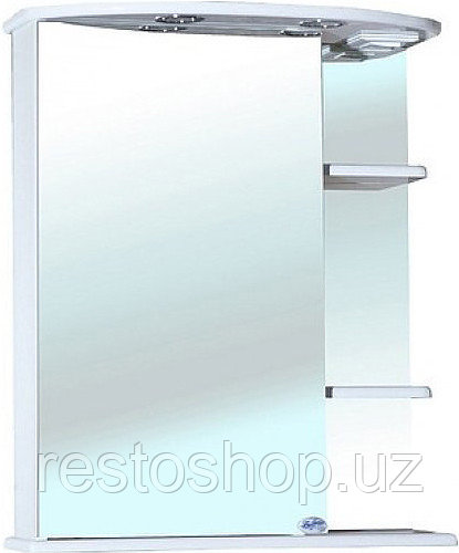 Шкаф зеркальный Bellezza Магнолия 60 L левый - фото 1 - id-p112356945