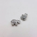 Бусина Слон, 13х9мм, фото 2