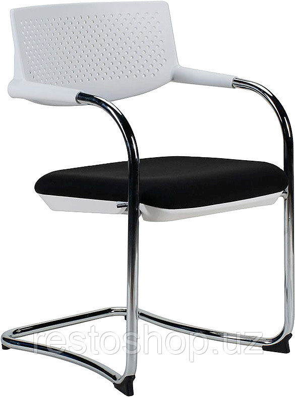 Кресло NORDEN Самба CF белое с черным - фото 1 - id-p112355130
