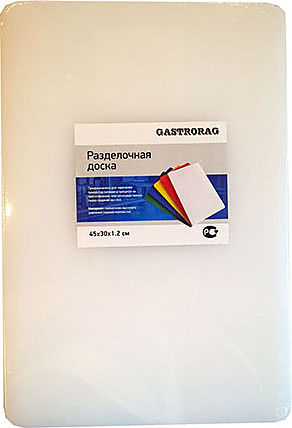 Доска разделочная GASTRORAG CB45301WT белая - фото 1 - id-p112315982