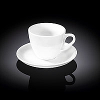 Чашка чайная с блюдцем Wilmax WL 993176/AB