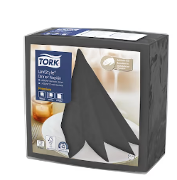 Салфетка для ужина Tork Premium LinStyle® антрацитовая - фото 1 - id-p112522448