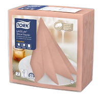 Tork LinStyle® Premium салфетки для декора стола, коралловая