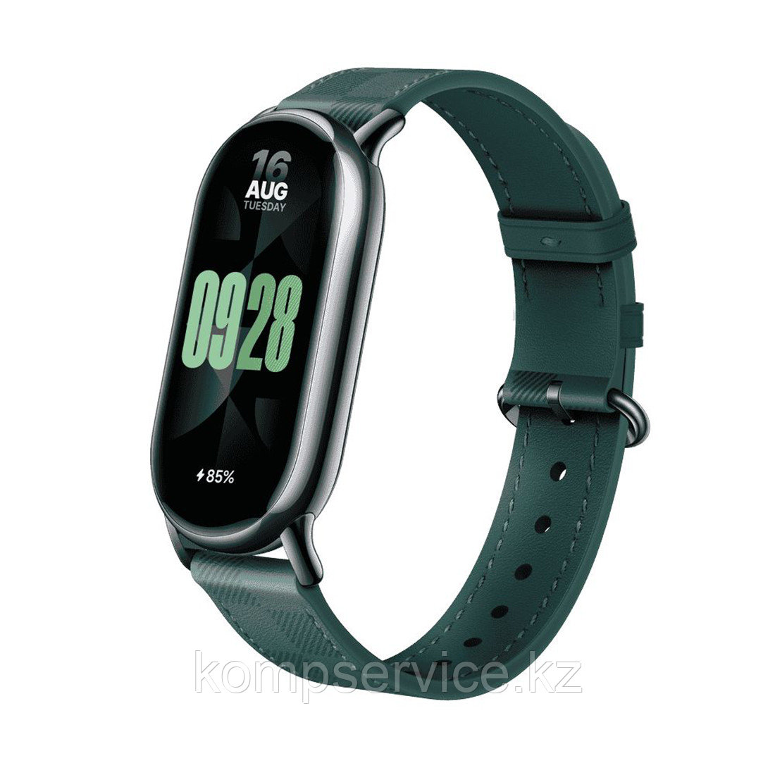 Сменный клетчатый браслет для Xiaomi Smart Band 8 Green - фото 1 - id-p112442817