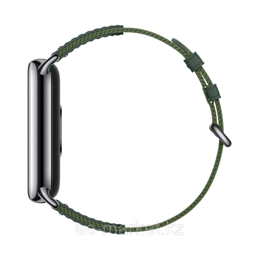 Сменный плетёный браслет для Xiaomi Smart Band 8 Green - фото 3 - id-p112442832