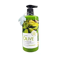 Шампунь для волос с маслом оливы и растительными пептидами Ganlan Ziyang Shunhua Xifalu