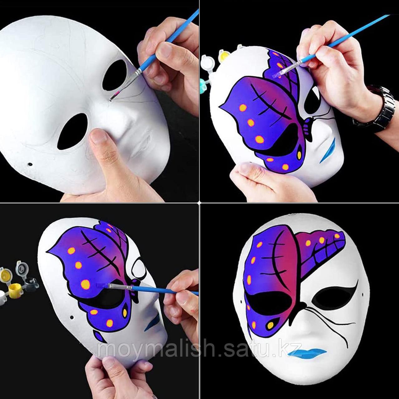 Делаем с детьми - карнавальная маска из папье-маше: Мастер-Классы в журнале Ярмарки Мастеров