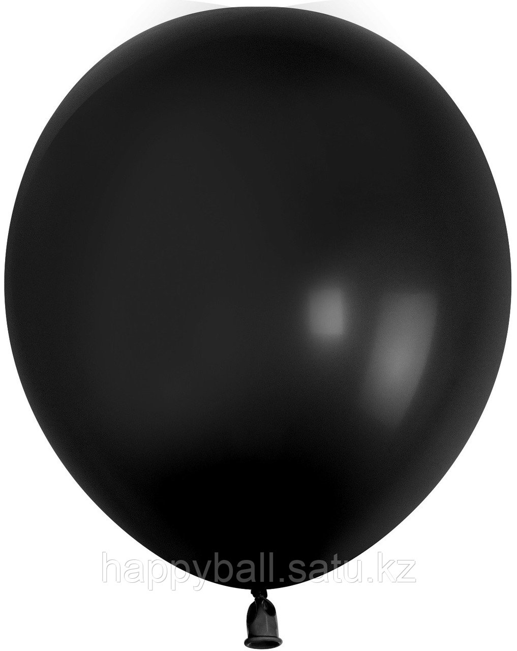 Шар (5''/13 см) Черный (S18/150), пастель, 100 шт. - фото 1 - id-p112524816