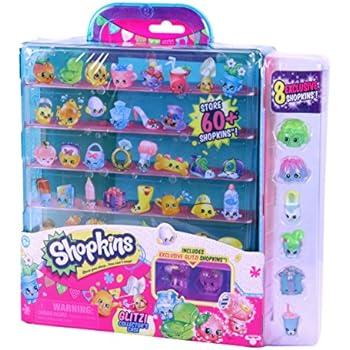 Шопкинс Коллекционный футляр с блестками Shopkins 4-го сезона с 8 эксклюзивными фигурками