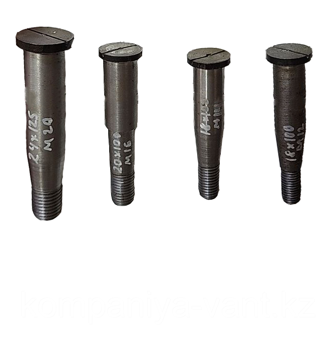 Конусные болты с резиновым амортизатором М20-24*125