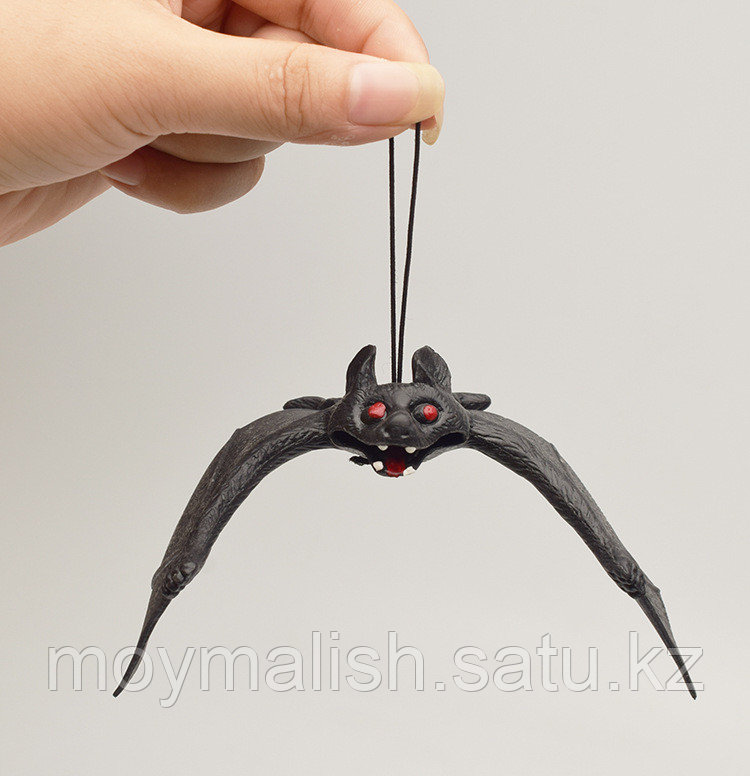 Резиновая игрушка "Летучая мышь" на резинке" 12 см. - фото 10 - id-p92063252