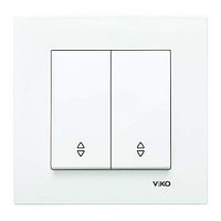 Выключатель клавишный Viko Karre Vavien,белый