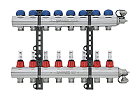 Коллектор с расходомерами Emmeti 12 контуров