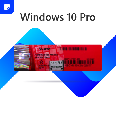 Microsoft Windows 10 Pro (стикер) - фото 1 - id-p112009517