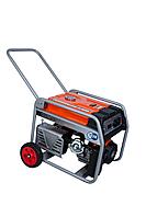 Генератор бензиновый TOR KM6500H 5,0 кВт 220В 27 л с кнопкой запуска и колесами