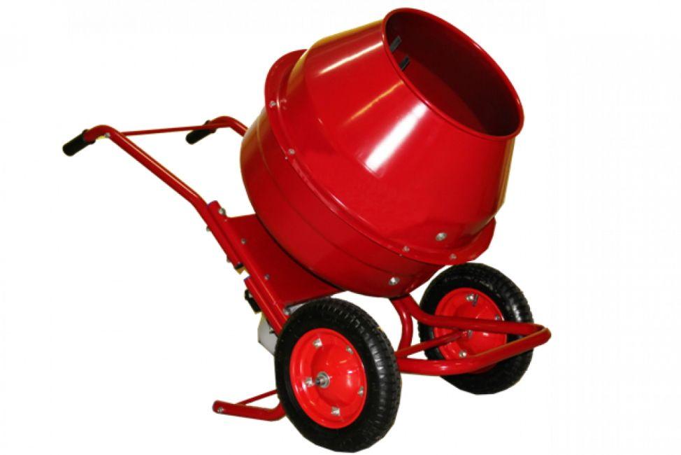 Бетоносмеситель 130 л TOR Б130Р-Максим с моторредуктором 220В (чугунный ...