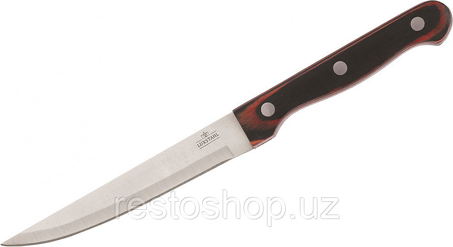 Нож овощной Luxstahl Redwood 115 мм - фото 1 - id-p112297936