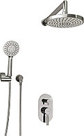 Комплект душевой встраиваемый Wasserkraft A14129 хром