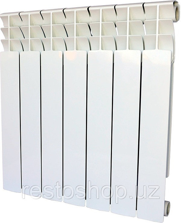 Радиатор Ogint Ultra Plus 500 7 секц 1001Вт RAL 9016 - фото 1 - id-p112313205