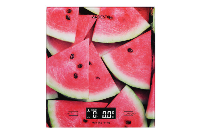 Весы кухонные Ardesto WATERMELON SCK-893WATERMELON - фото 1 - id-p112416399