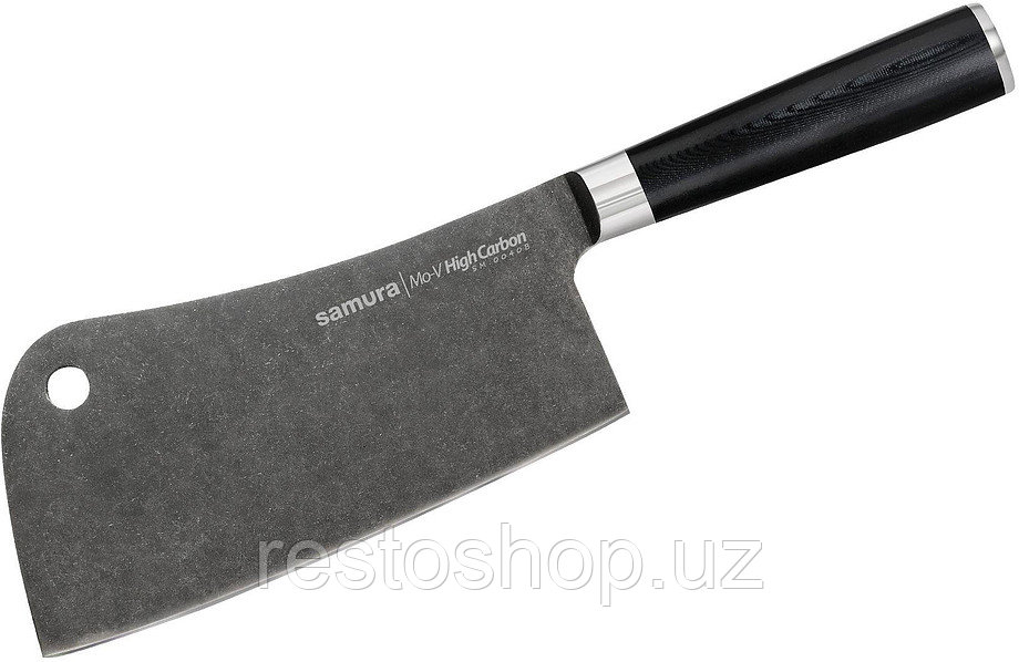 Топорик кухонный Samura Mo-V Stonewash SM-0040B - фото 1 - id-p112327959