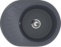 Мойка кухонная ULGRAN U-107м-343 антрацит