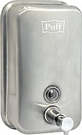 Дозатор жидкого мыла Puff 8608m антивандальный матовый, 0.8 л