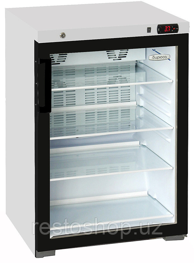 Шкаф холодильный Бирюса B154DNZ черная дверь - фото 1 - id-p112309032