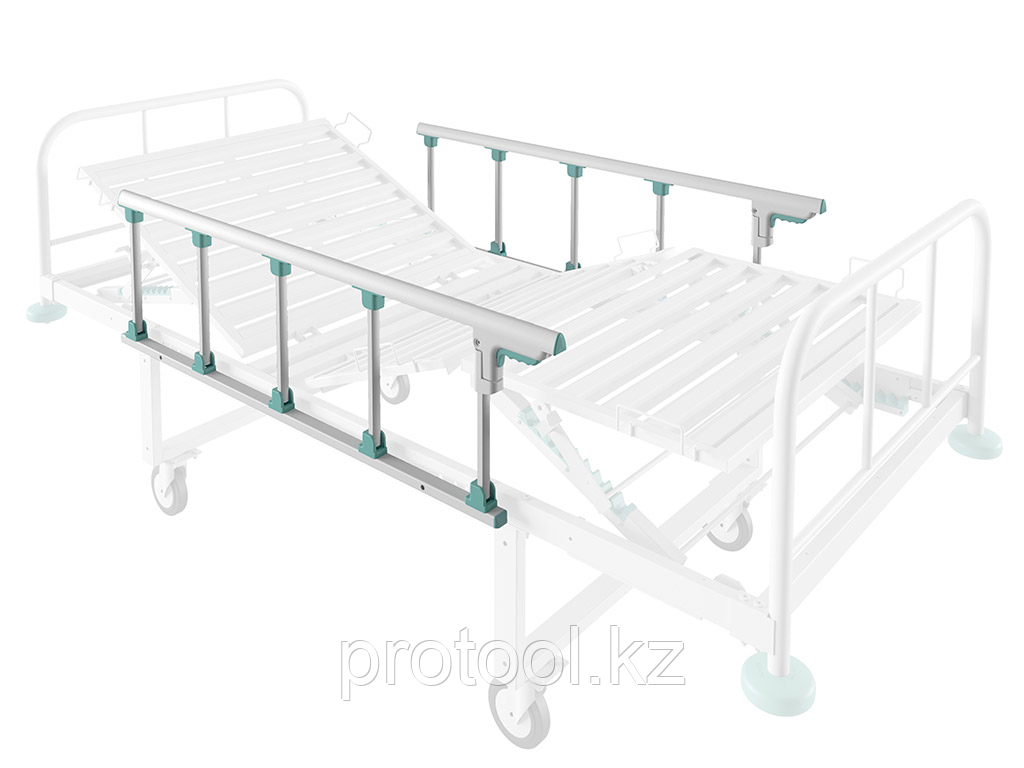 Принадлежность к кровати общебольничной механической серии КМ: Ограждения боковые КМ 1 - фото 3 - id-p112552141