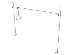 Принадлежность к кровати общебольничной механической серии КМ: Рама Балканского КМ Н