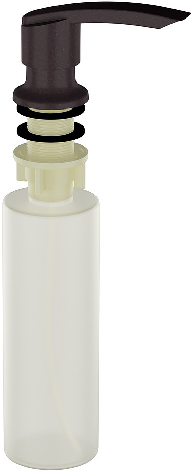 Дозатор для жидкого мыла ULGRAN Quartz UQ 02-06 трюфель - фото 1 - id-p112551726