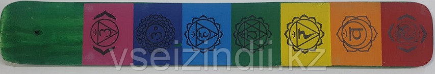 Подстака под благовония деревянная,цветная, фото 1