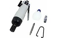 Пневмошуруповерт прямой 1/4'' (68Нм, 11000об/мин, 74л/мин,6.3Bar,L-180мм,штуцер 1/4'')