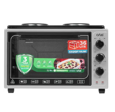 Мини-печь Artel MD 3614 E, серо-черный, фото 1