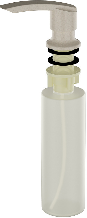 Дозатор для жидкого мыла ULGRAN U-02(328) бежевый - фото 1 - id-p112573342