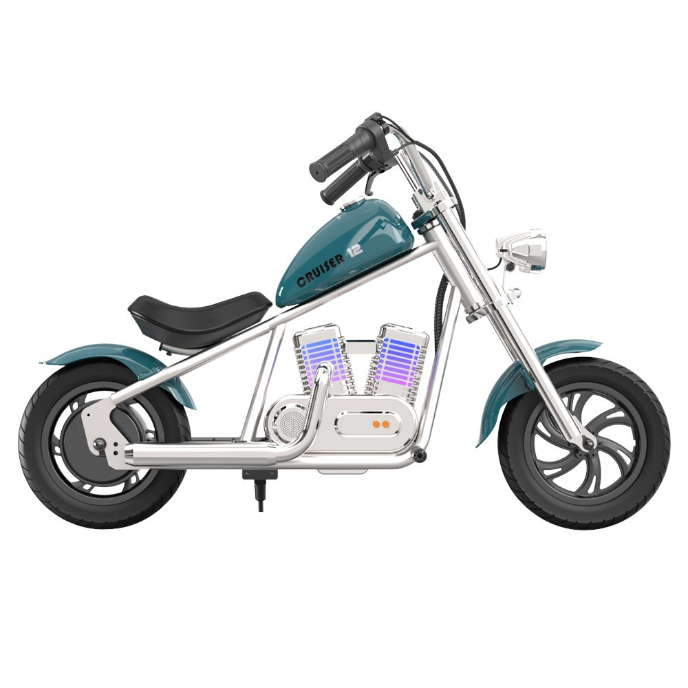 HYPER GOGO Детский электрический мотоцикл с приложением, зеленый 6+