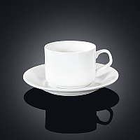 Чашка чайная с блюдцем Wilmax WL 993112/AB